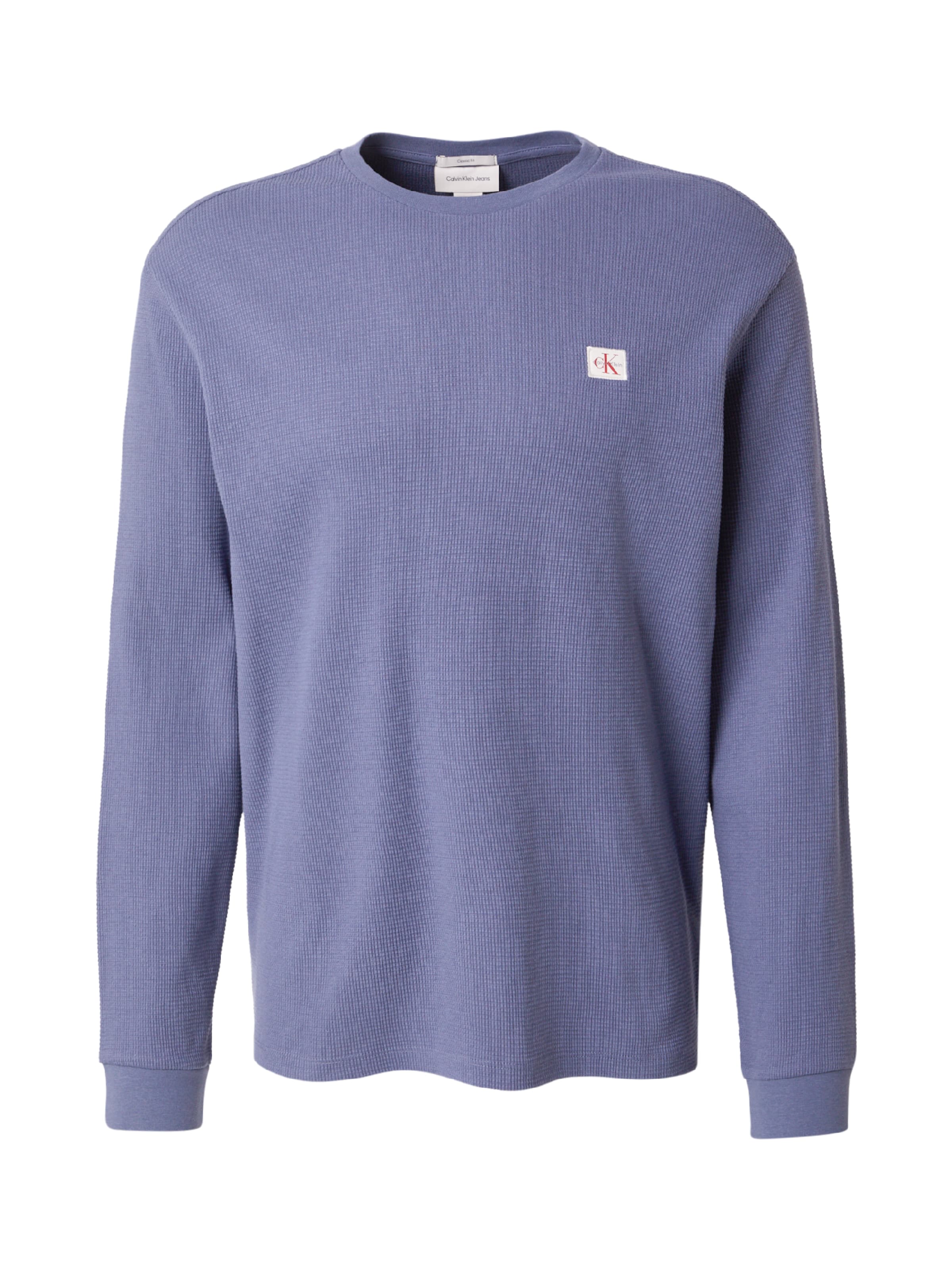 Calvin Klein Jeans T-shirt i blå: framsida