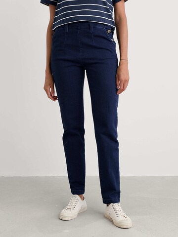 Regular Jean 'Waterdance' Seasalt Cornwall en bleu : devant