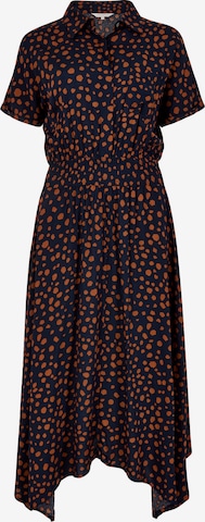 Robe-chemise Apricot en bleu : devant