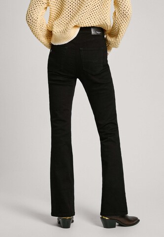 Pepe Jeans Flared Jeans in Zwart