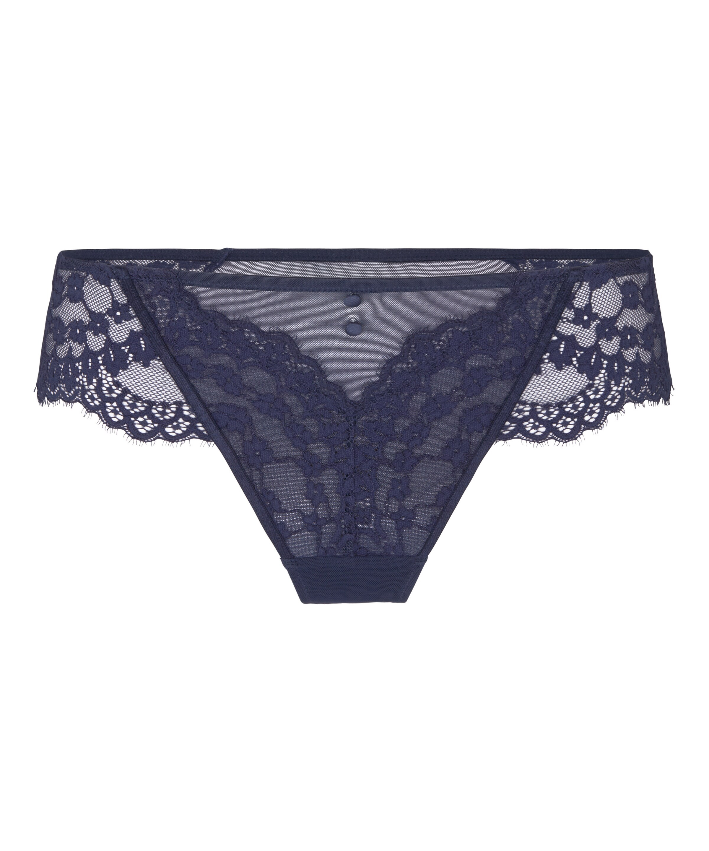Hunkemöller String in XS in de kleur Blauw, Productweergave