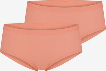 SCHIESSER Panty ' Invisible Cotton ' in Orange: Vorderseite