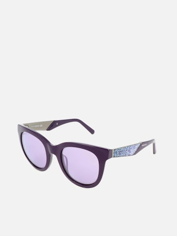 Swarovski Sonnenbrille in Lila: Vorderseite