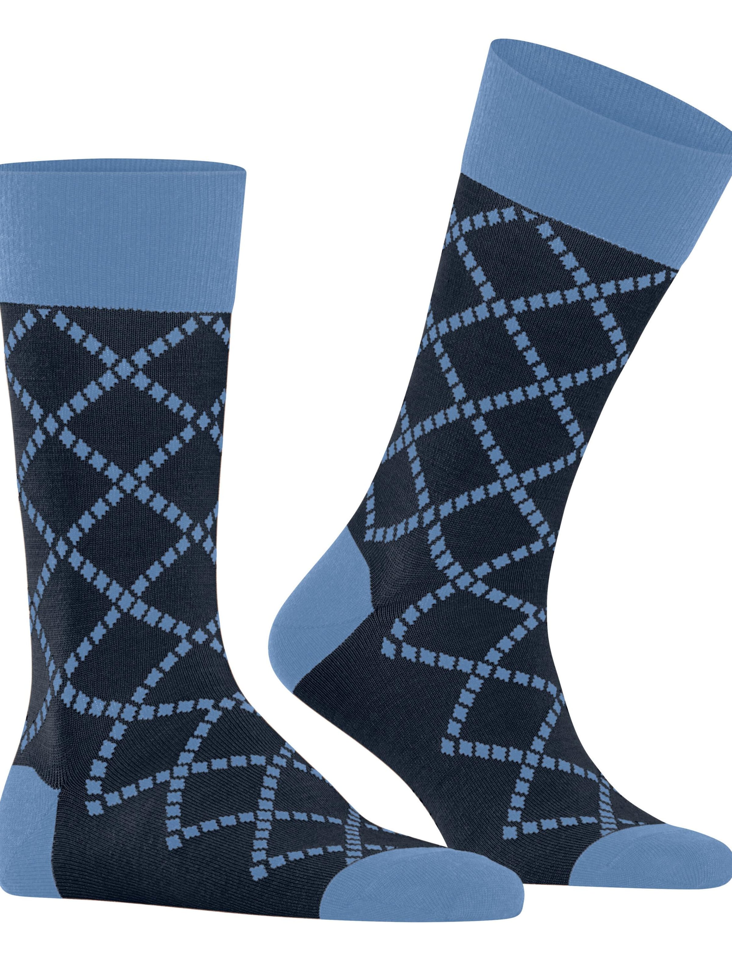 BURLINGTON Socks 'Ferry Road' in Blue