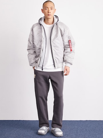 Loosefit Pantalon 'Studio Edition' ALPHA INDUSTRIES en gris