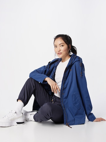 Ragwear Between-Season Jacket 'LENCA' in Blue