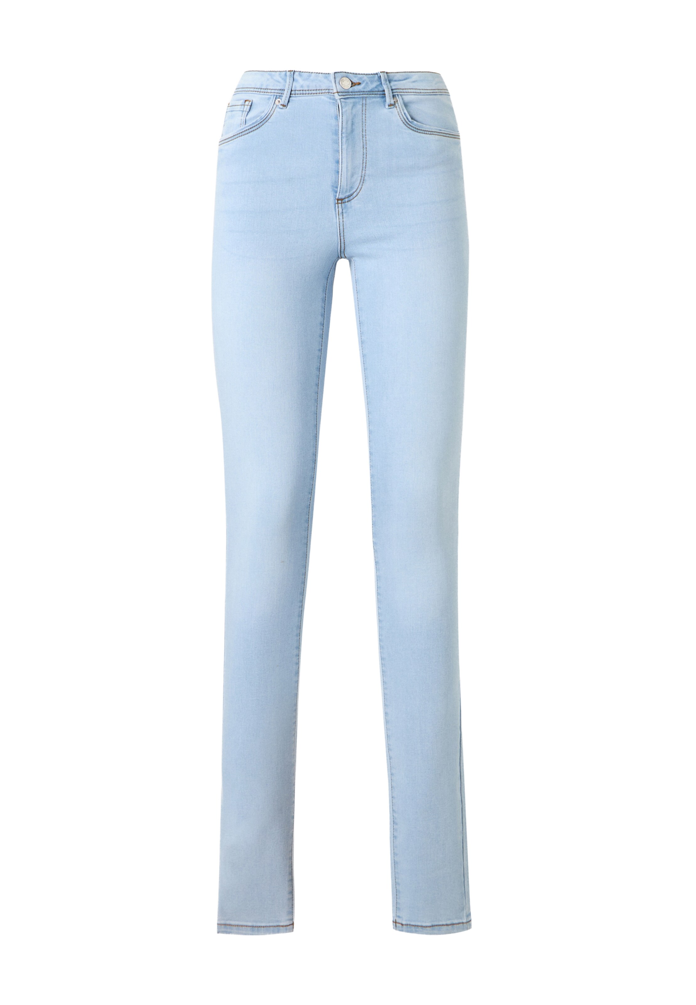 Vero Moda Tall Skinny Jeans in Blue: front