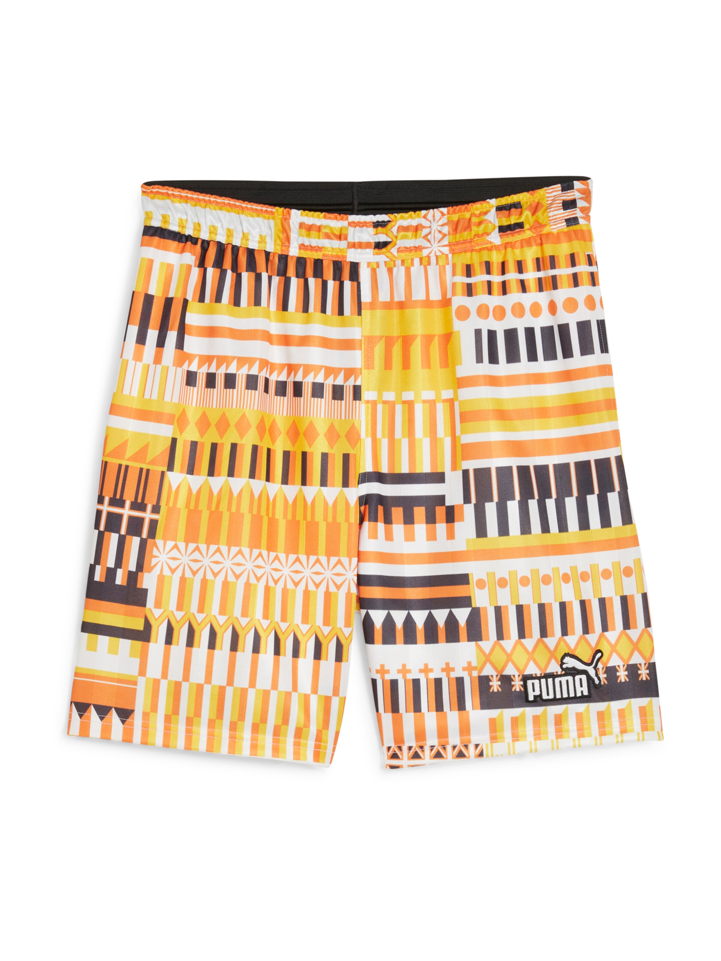 PUMA Workout Pants in Yellow: front