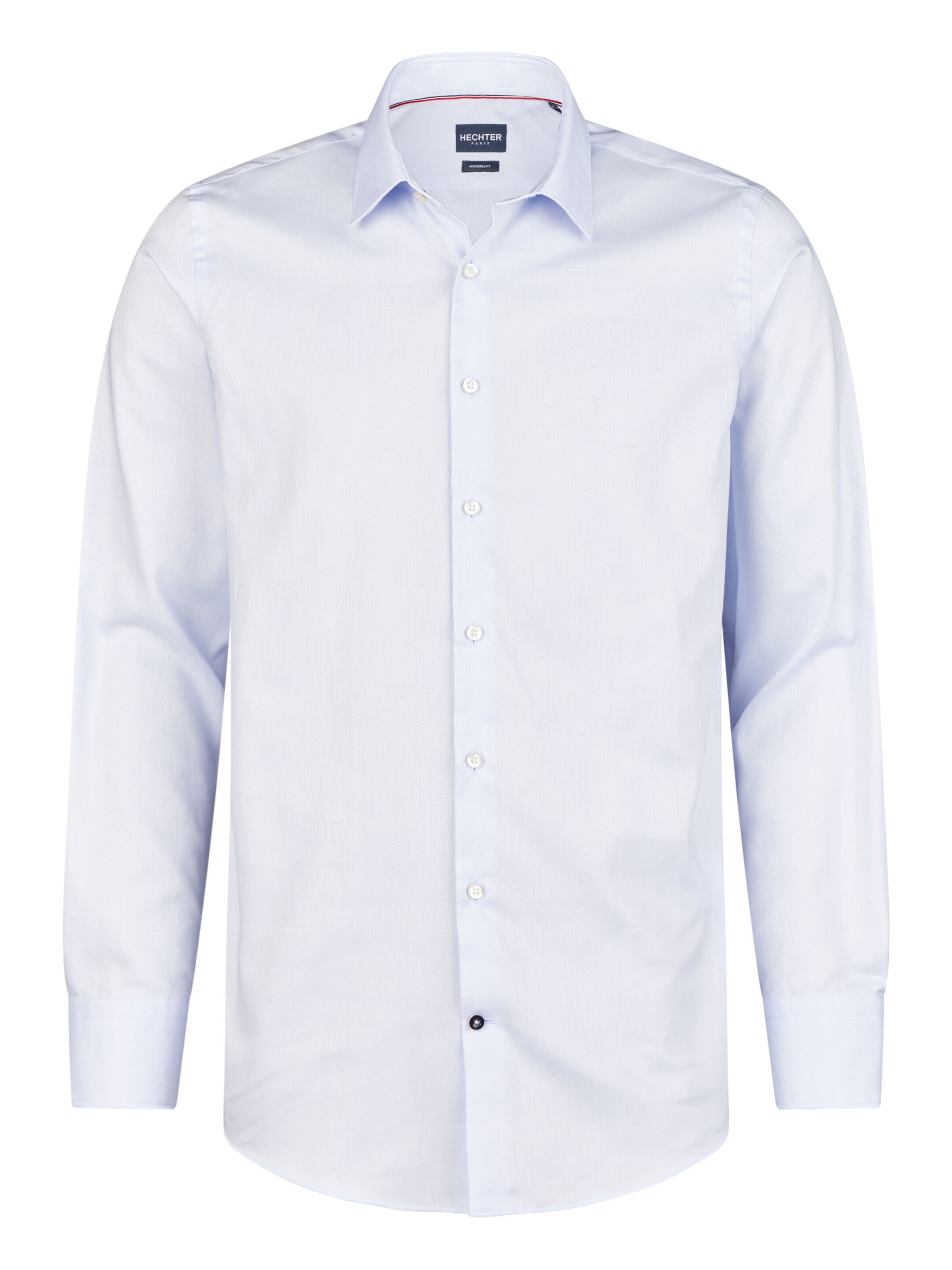 HECHTER PARIS Regular fit Button Up Shirt in Blue: front