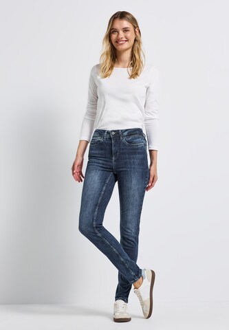 STREET ONE Slim fit Jeans 'York' in Blue: front