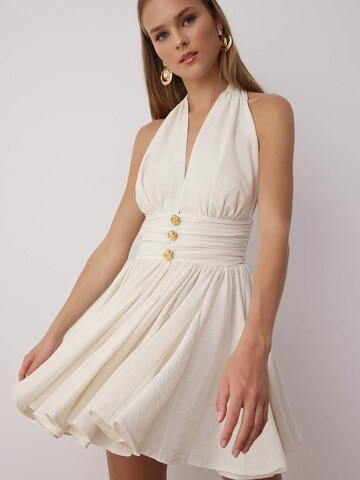 TrendyolHaljina - bež boja: prednji dio