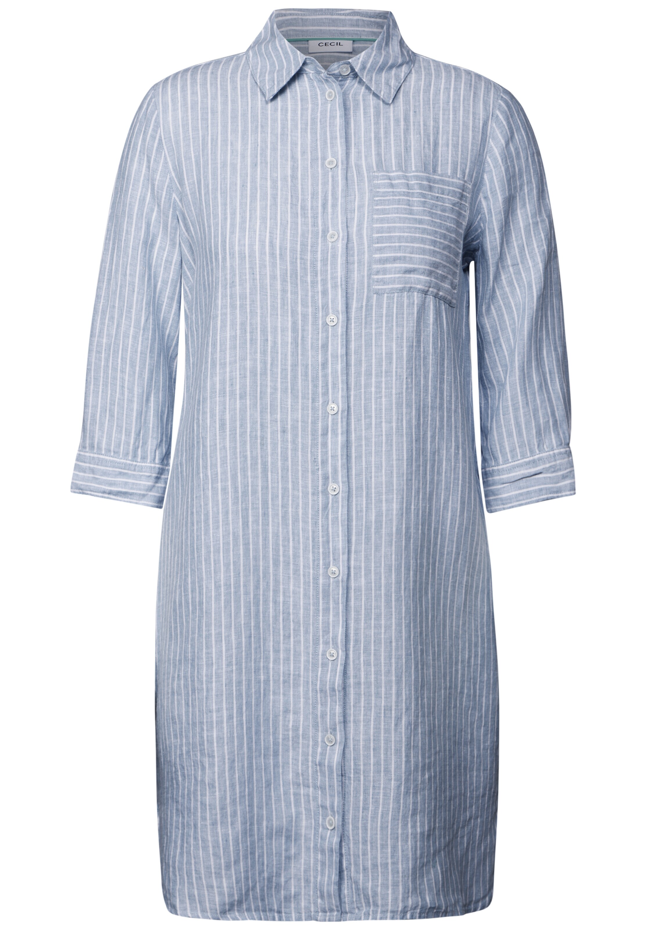 CECIL Shirt Dress in Blue: front