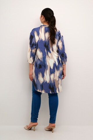KAFFE CURVE Blouse 'Sonna' in Blue