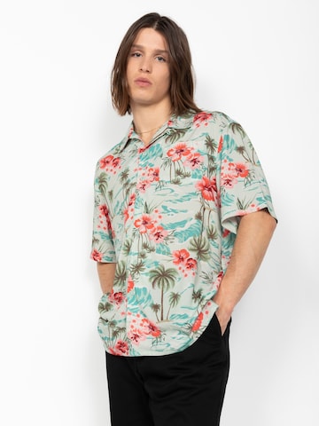 Schott NYC Regular Fit Hemd‌‌‌‌‌‌‌‌‌ in Blau