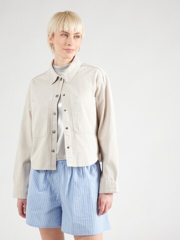 ONLY Jacke 'ONLDrew' in Grau: Vorderseite