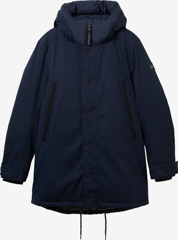 Parka mi-saison TOM TAILOR en bleu : devant