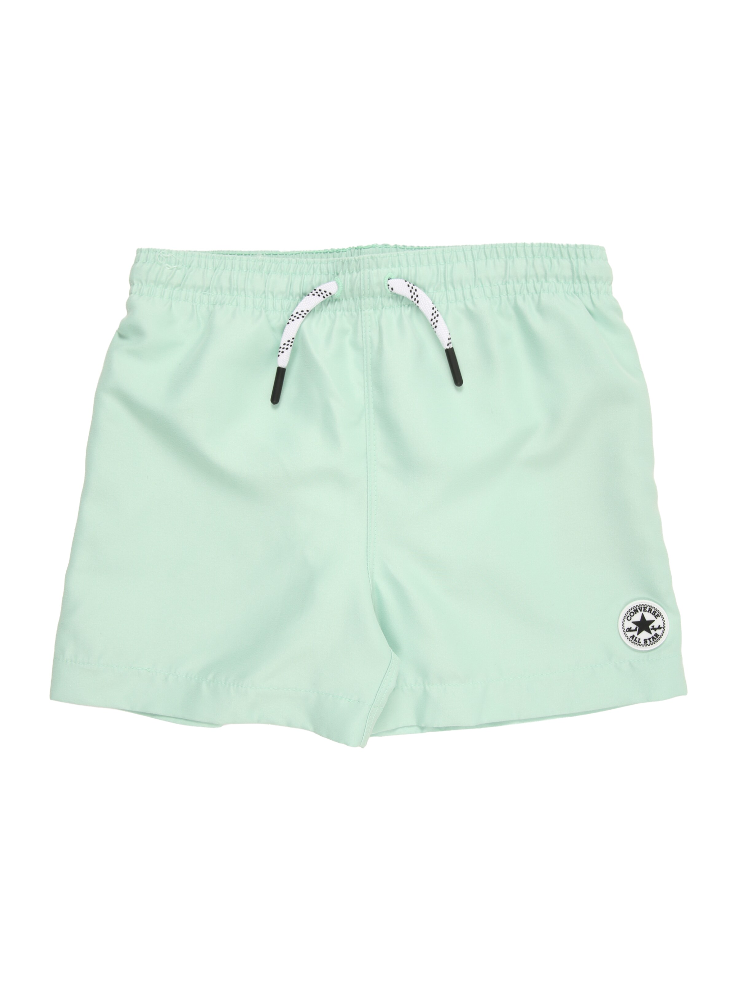 Șorturi de baie de la CONVERSE pe verde: față