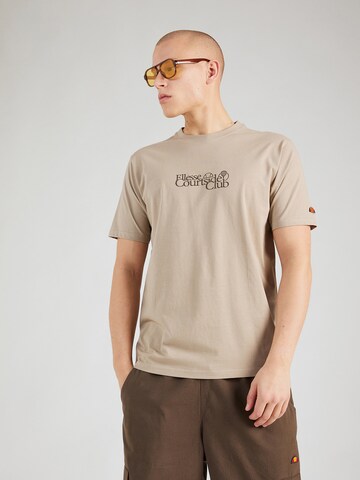 T-Shirt 'Artero' ELLESSE en marron : devant