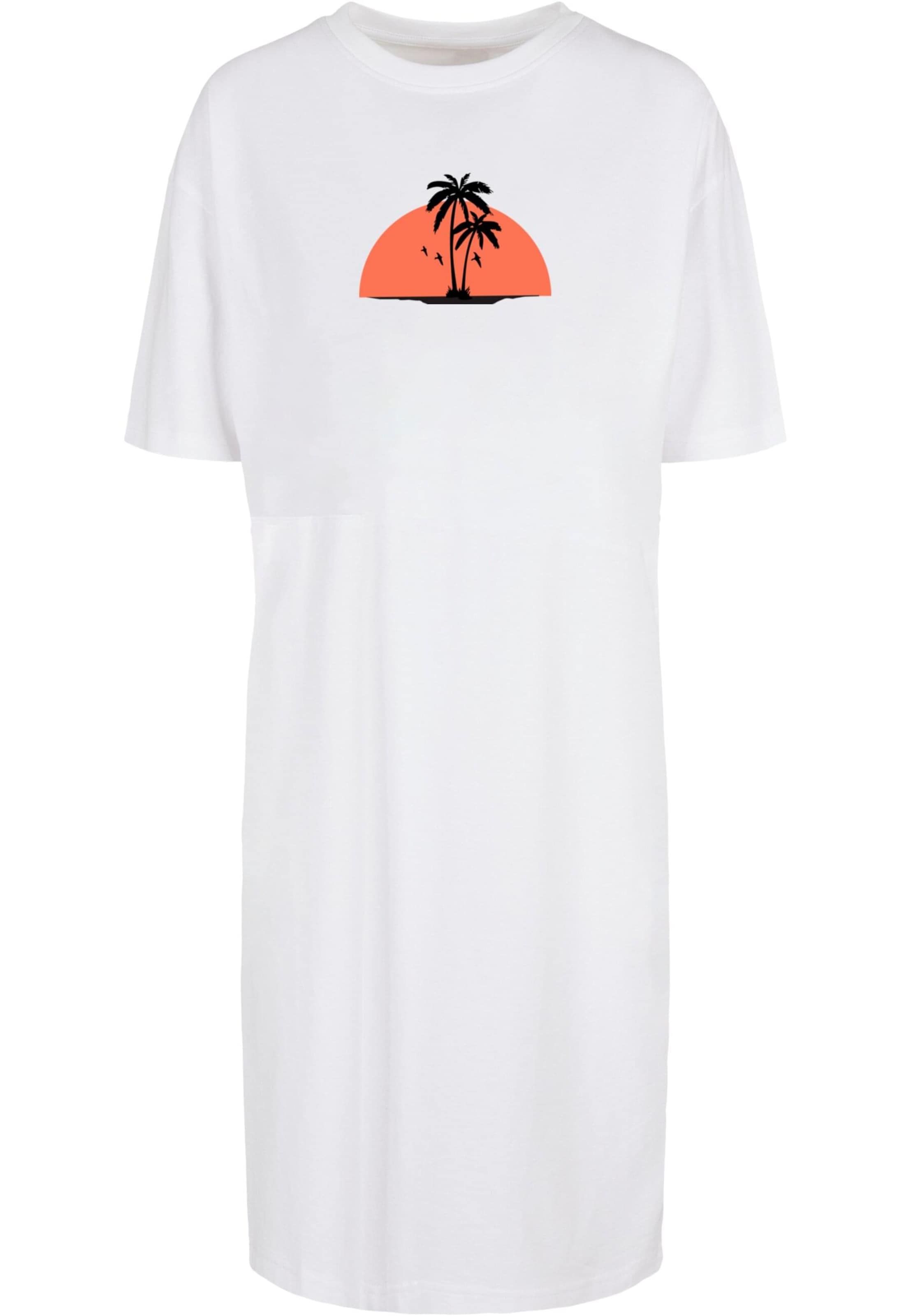 Merchcode Jurk 'Summer' in Wit: voorkant