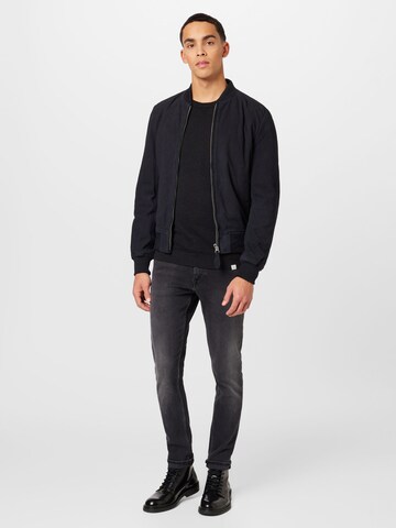 Schott NYC Between-Season Jacket in Blue