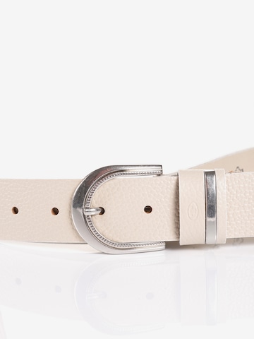 TOM TAILOR Belt 'SANDRA' in Beige