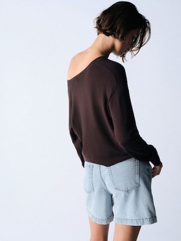 The Set Regular Shorts in Blau