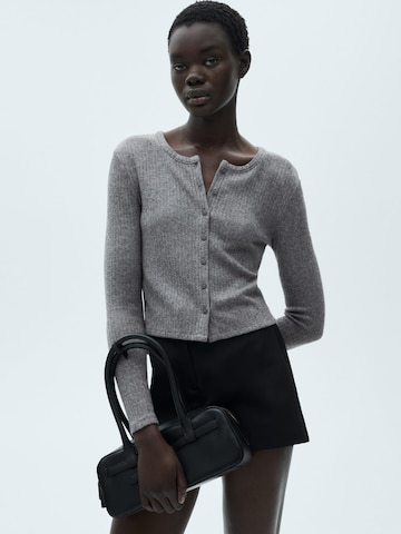 MANGO Cardigan 'LIRIO' i grå: forside