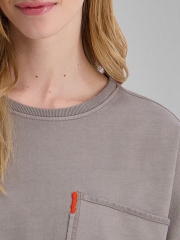 TIMEZONE Sweatshirt 'Oversized' in Brown