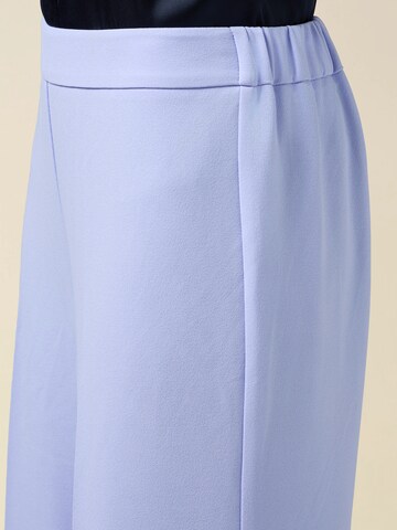 Regular Pantalon oltre en bleu