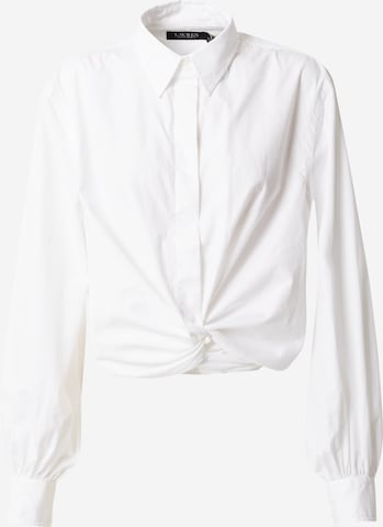 Lauren Ralph Lauren Blouse 'DELBONIA' in Wit: voorkant