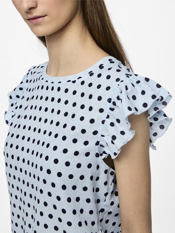 PIECES T-Shirt 'PCLuna' in Blau