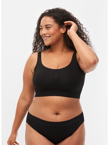 Devoted by Zizzi Bustier BH 'Seamless' in Schwarz