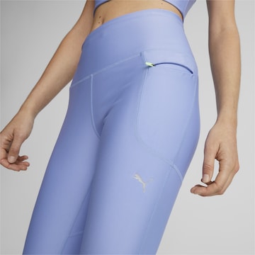 PUMA Skinny Sporthose in Blau