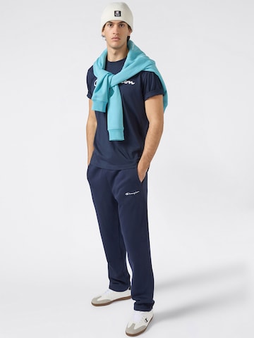 Champion Authentic Athletic Apparel Koszulka w kolorze niebieski