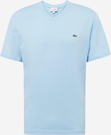 LACOSTE T-shirt i blå: framsida