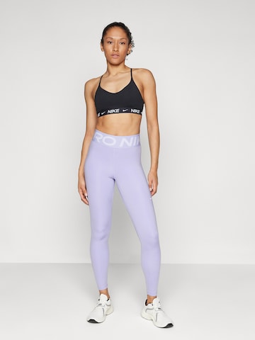 NIKE Skinny Παντελόνι φόρμας σε λιλά