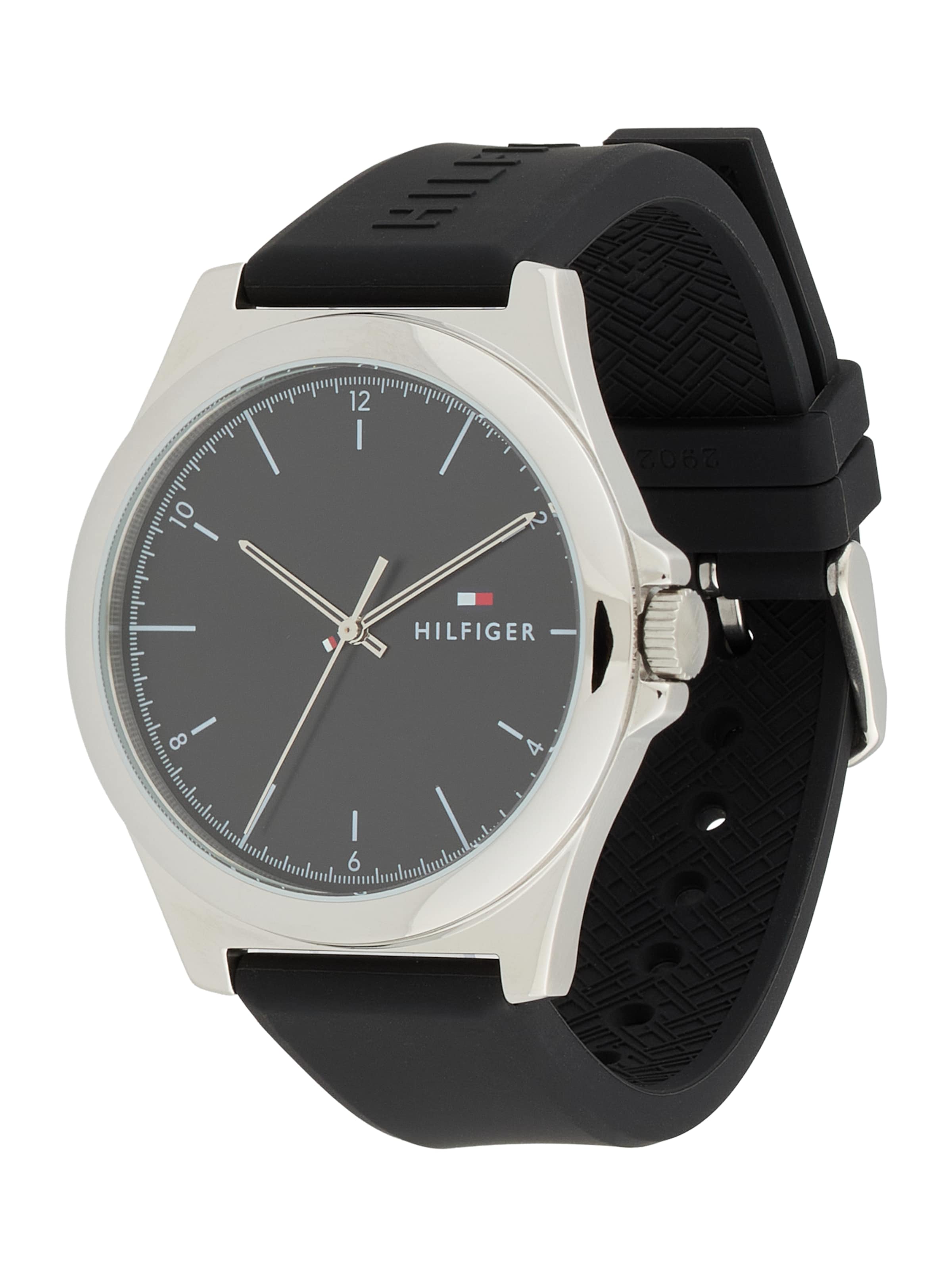 TOMMY HILFIGER - Relógios analógicos 'NORRIS' em preto: frente