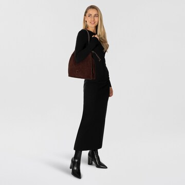 Sac bandoulière 'Dulse' Coccinelle en marron