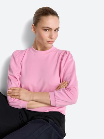 Rich & Royal Sweatshirt in Pink: front