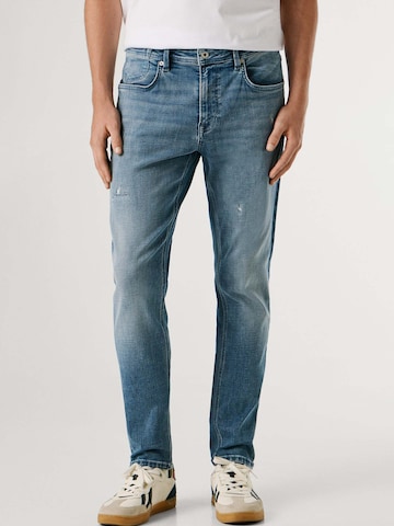 Pepe Jeans Tapered Jeans in Blue: front