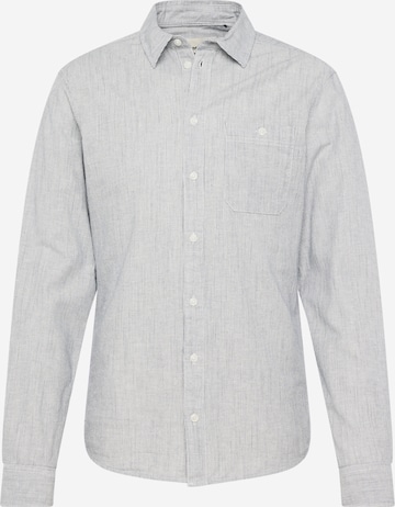 BLEND Regular fit Button Up Shirt in Grey: front