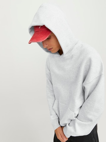 JACK & JONES - Sudadera 'Vibe Spongy' en blanco