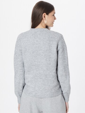 SISTERS POINT Strickjacke 'Leza' in Grau