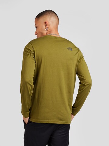THE NORTH FACE - Camiseta 'SIMPLE DOME' en verde