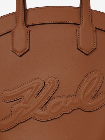 Karl Lagerfeld Ročna torbica | rjava barva