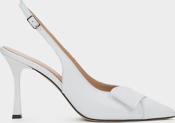 Estro - Zapatos destalonado '308-5017' en blanco: frente