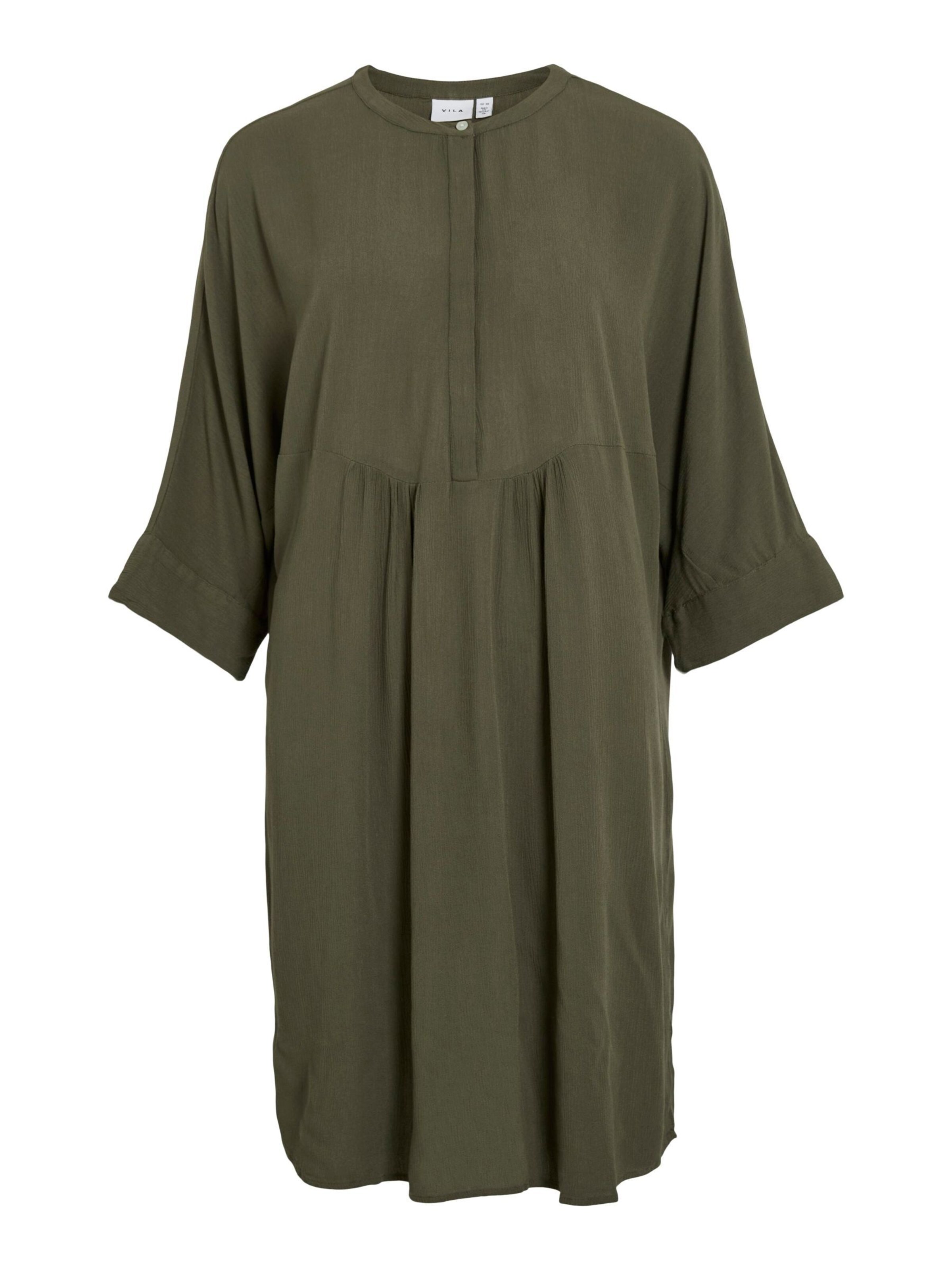 VILA Shirt dress in Green: front