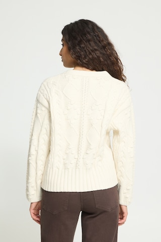 ICHI Cardigan 'ARPER' i beige