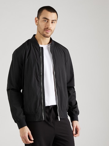 ABOUT YOU x Kevin Trapp Between-Season Jacket 'Robin' in Black: front