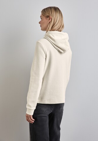 STREET ONE Sweatjacke in Beige